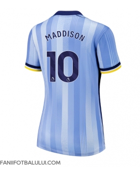 Tottenham Hotspur James Maddison #10 Tricou Fotbal Replică 2024-25 Femei Deplasare